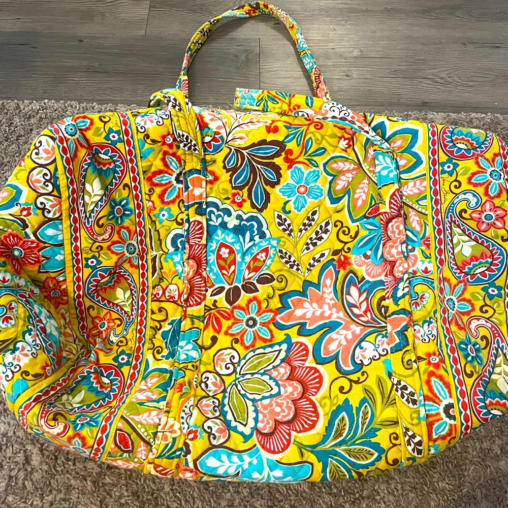 COPY - Large Vera Bradley Travel Duffel Bag